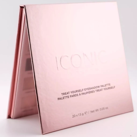 ICONIC LONDON Treat Yourself 20-Color Eyeshadow Palette SOLD OUT, NIB - Picture 2 of 5